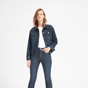 Everlane The Denim Jacket Vintage Dark Blue Wash XL
